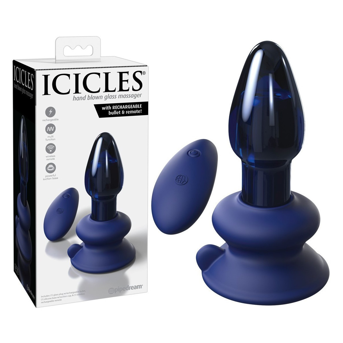Vibromasseur Anal Icicles Usb N°85