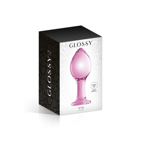 Glass Plug 32 Pink Glossy Toys Glossy Toys - 2
