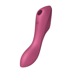 Stimulateur clitoridien Curvy 3 + Rouge Satisfyer - 1
