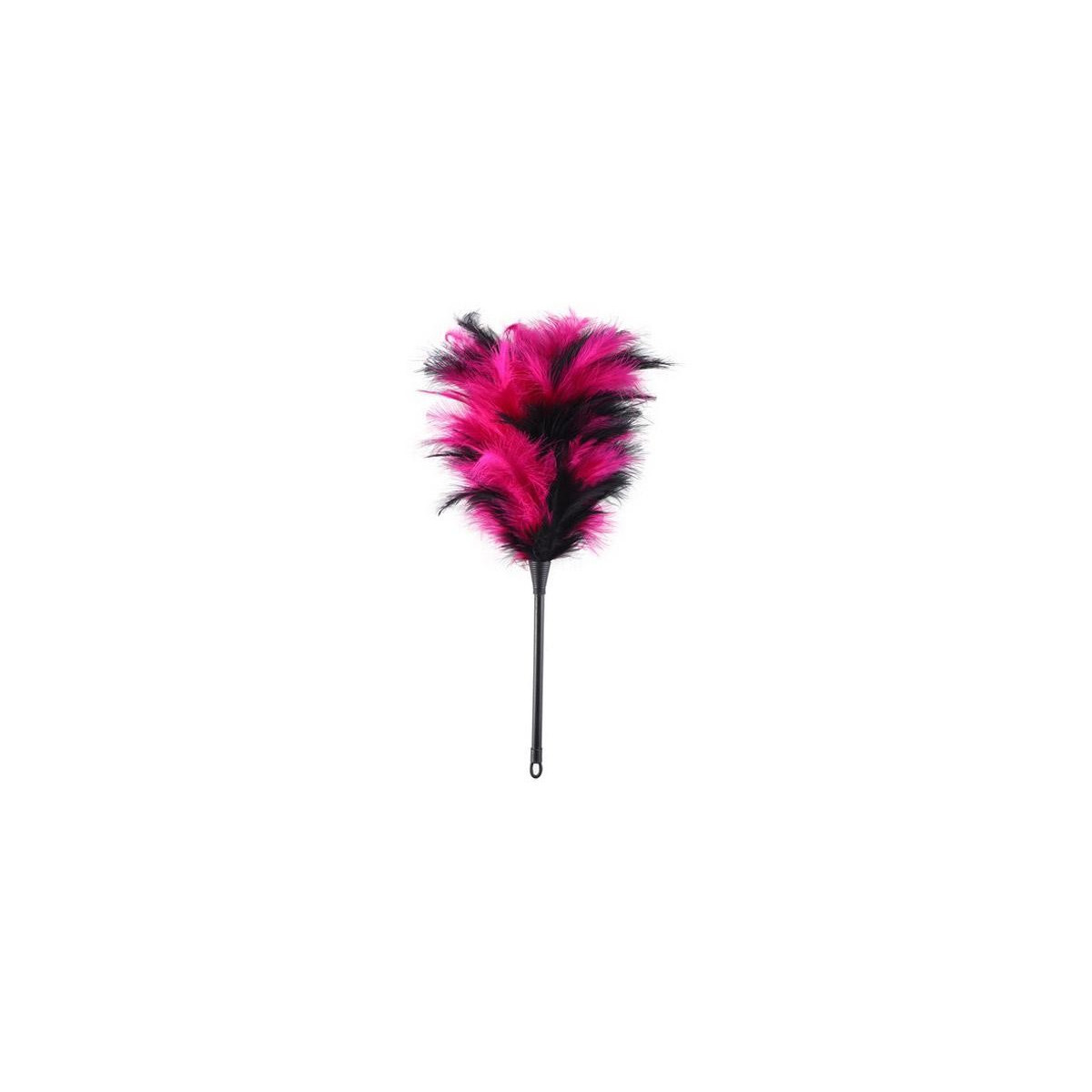 Feather Duster Black And Pink